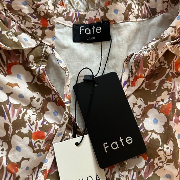 Fate Multicolor Floral Blouse - Picture 3 of 3